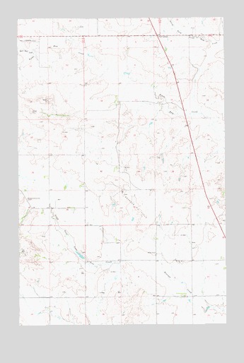 Brorson, MT USGS Topographic Map