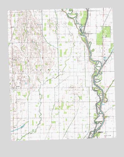 Broseley, MO USGS Topographic Map