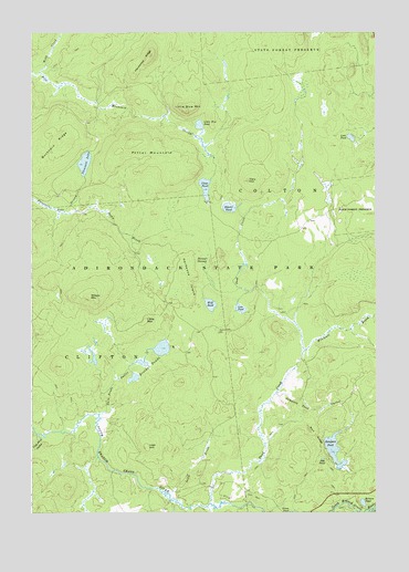 Brother Ponds, NY USGS Topographic Map