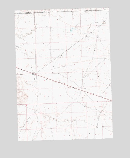 Brothers, OR USGS Topographic Map