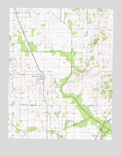 Broughton, IL USGS Topographic Map