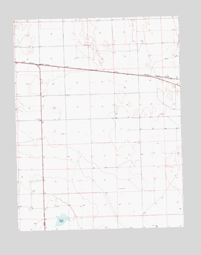 Alkali Lake, CO USGS Topographic Map