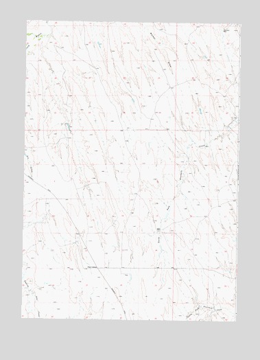 Brown Ranch, WY USGS Topographic Map