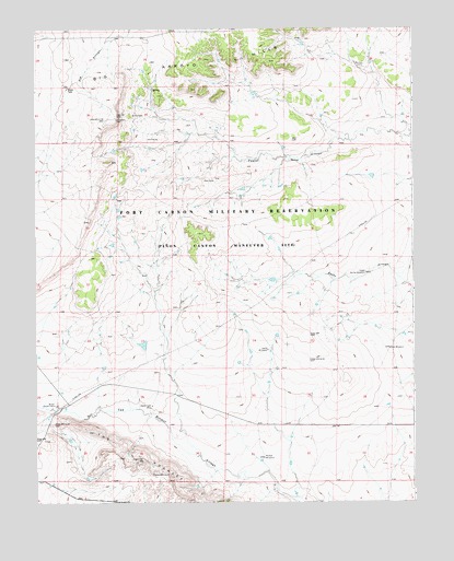 Brown Sheep Camp, CO USGS Topographic Map