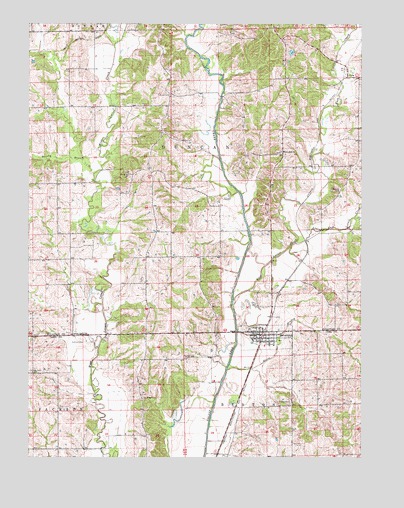 Browning, MO USGS Topographic Map