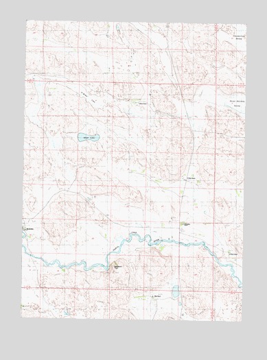 Brownlee, NE USGS Topographic Map