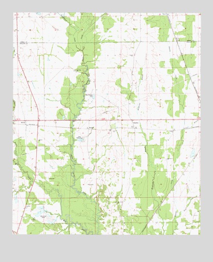 Browns, AL USGS Topographic Map
