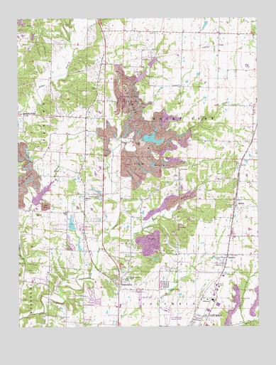Browns, MO USGS Topographic Map