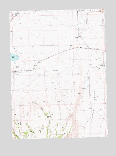 Browns Bench North, ID USGS Topographic Map