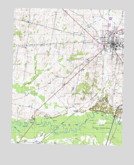 Brownsville, TN USGS Topographic Map