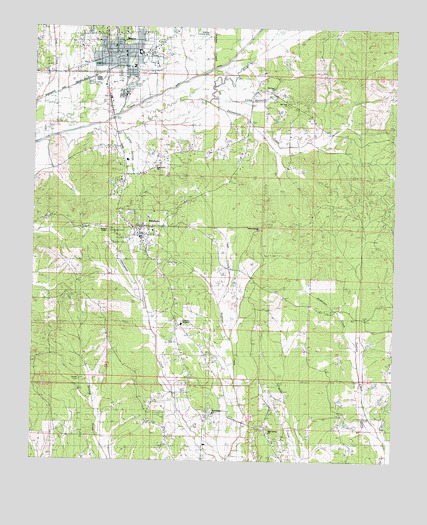 Bruce, MS USGS Topographic Map