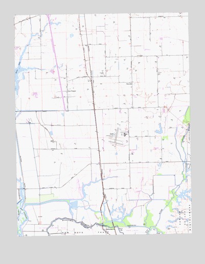 Bruceville, CA USGS Topographic Map