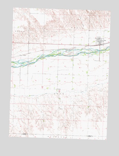 Brule, NE USGS Topographic Map
