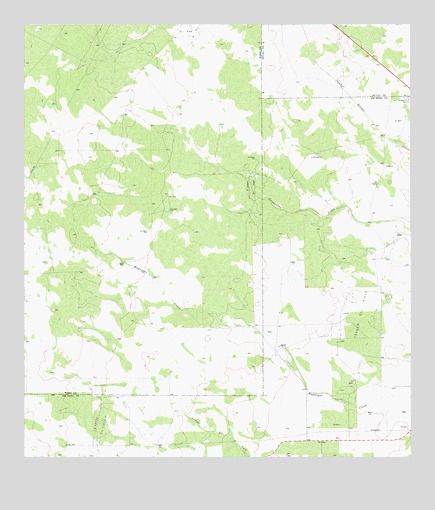 Bruni SE, TX USGS Topographic Map