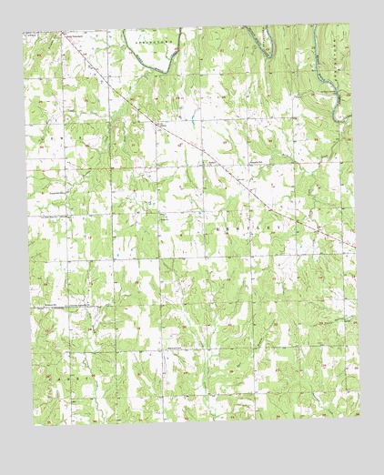 Bruno, OK USGS Topographic Map