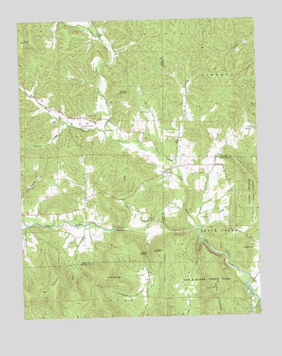 Brunot, MO USGS Topographic Map