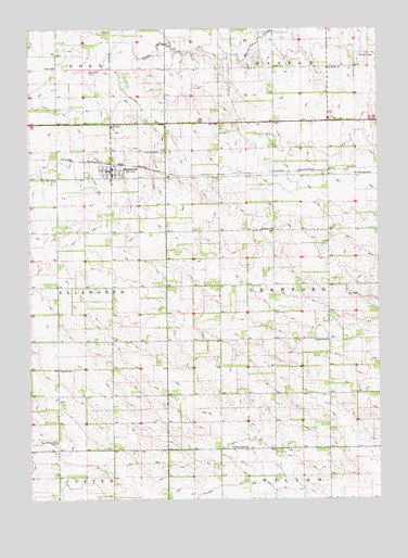 Brunswick, NE USGS Topographic Map