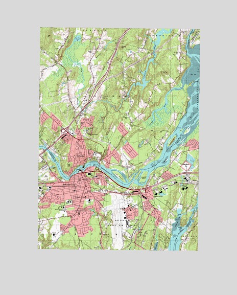 Brunswick, ME USGS Topographic Map