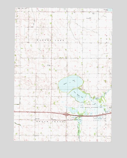 Brush Creek, MN USGS Topographic Map