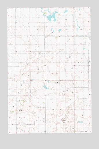Brush Mountain SW, MT USGS Topographic Map