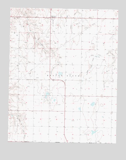 Bryans Corner, OK USGS Topographic Map