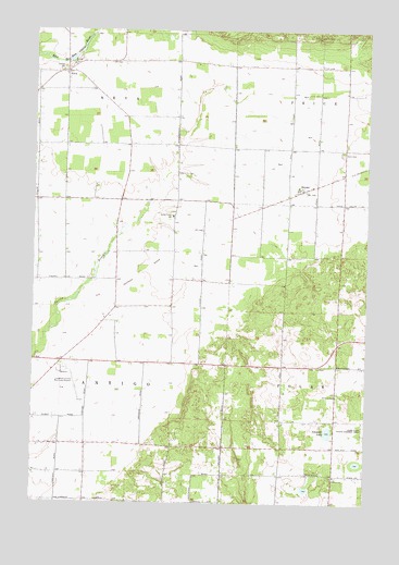 Bryant, WI USGS Topographic Map