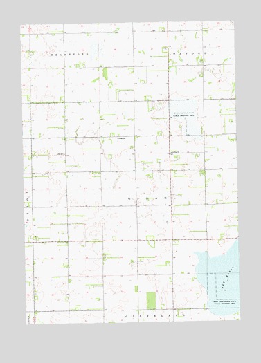 Bryant NE, SD USGS Topographic Map