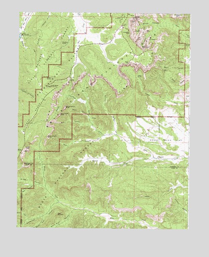 Bryce Point, UT USGS Topographic Map