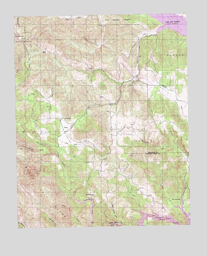 Bryson, CA USGS Topographic Map