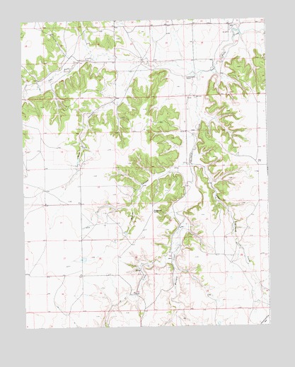Buck Canyon, CO USGS Topographic Map