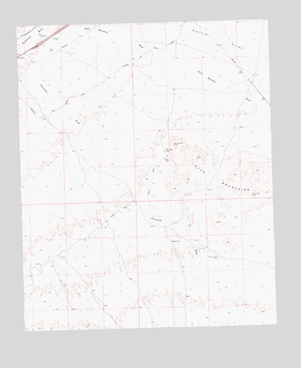 Buck Mountains, AZ USGS Topographic Map