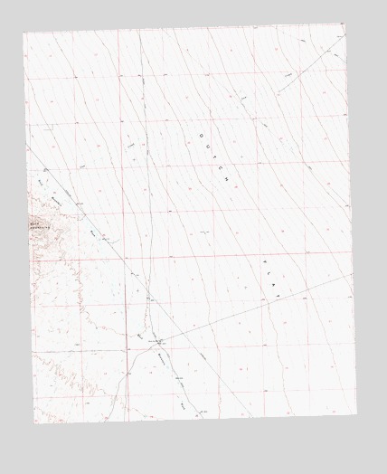 Buck Mountains NE, AZ USGS Topographic Map