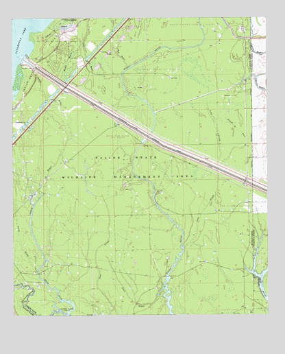 Buckeye NE, LA USGS Topographic Map