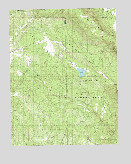 Buckeye Reservoir, CO USGS Topographic Map