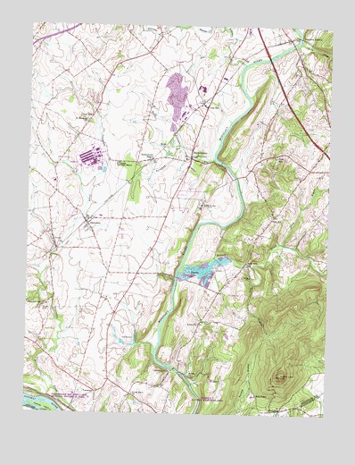 Buckeystown, MD USGS Topographic Map