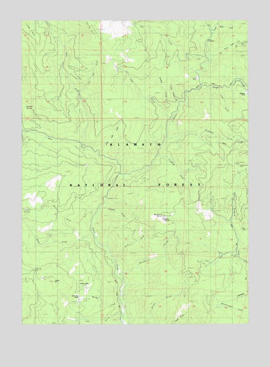 Buckhorn Bally, CA USGS Topographic Map