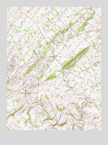 Buckingham, PA USGS Topographic Map