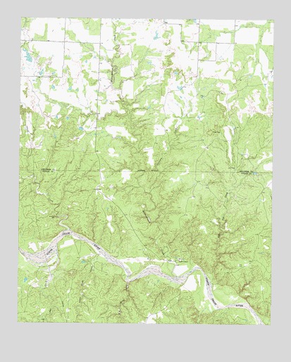 Buckle L Ranch, TX USGS Topographic Map