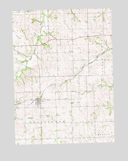 Allen, NE USGS Topographic Map