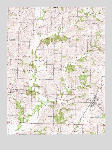 Bucklin, MO USGS Topographic Map