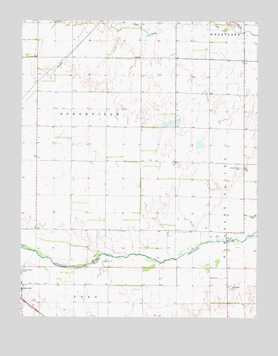 Bucklin NW, KS USGS Topographic Map