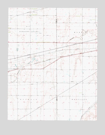 Bucklin SE, KS USGS Topographic Map