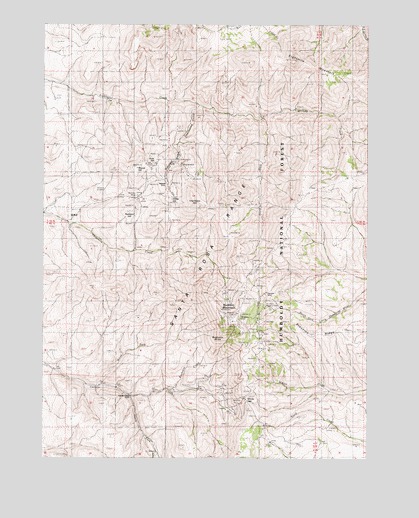 Buckskin Mountain, NV USGS Topographic Map