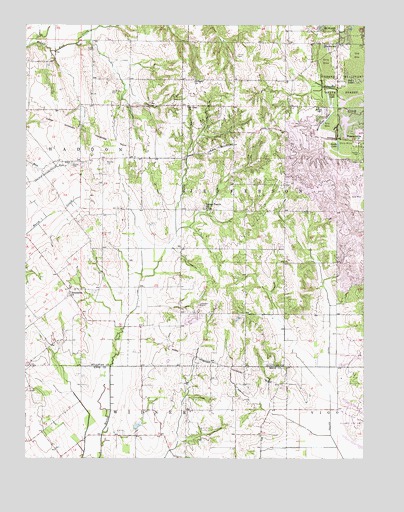 Bucktown, IN USGS Topographic Map