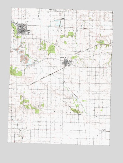 Buda, IL USGS Topographic Map