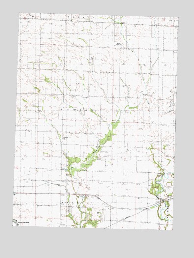 Buda NE, IL USGS Topographic Map