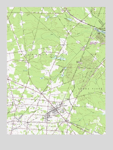 Buena, NJ USGS Topographic Map