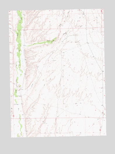 Buena Vista Ranch, NV USGS Topographic Map