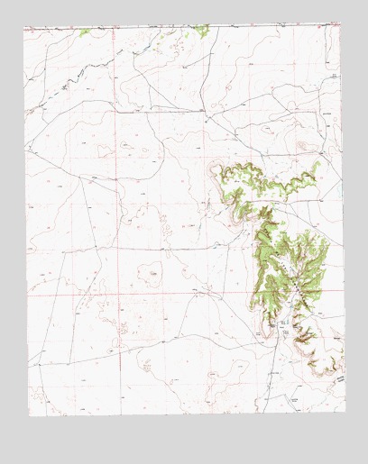 Bueyeros NE, NM USGS Topographic Map