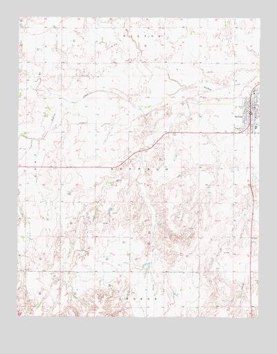Buffalo, OK USGS Topographic Map